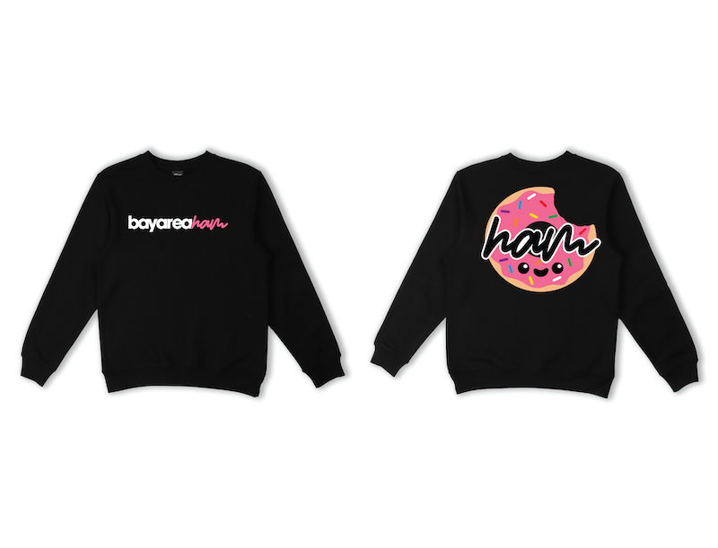 Pink Script Crewneck
